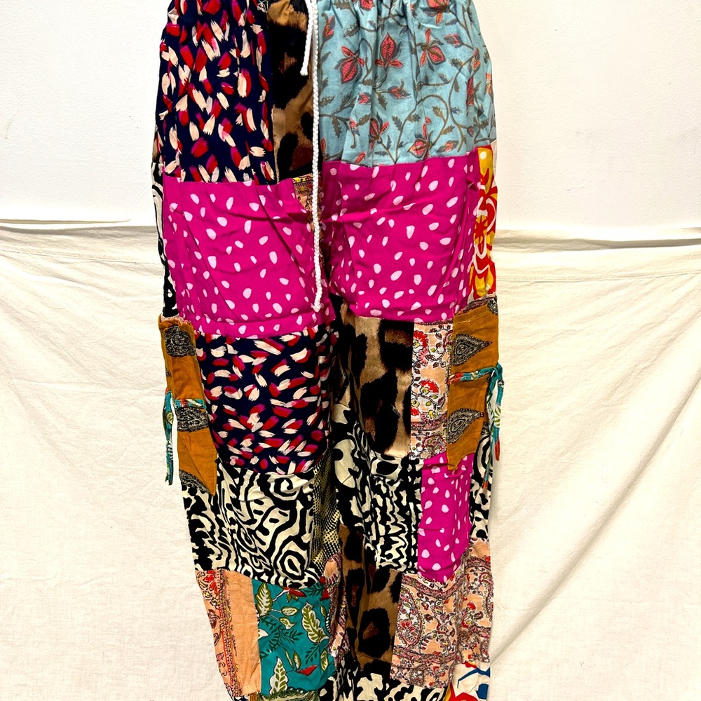 COPY - COPY - Unisex handmade boho hippie aladdin alibaba harem yoga pants one …